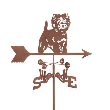 Ez Vane EZ Vane EZ1421-DK Westie Dog Weathervane with Deck Mount EZ1421-DK